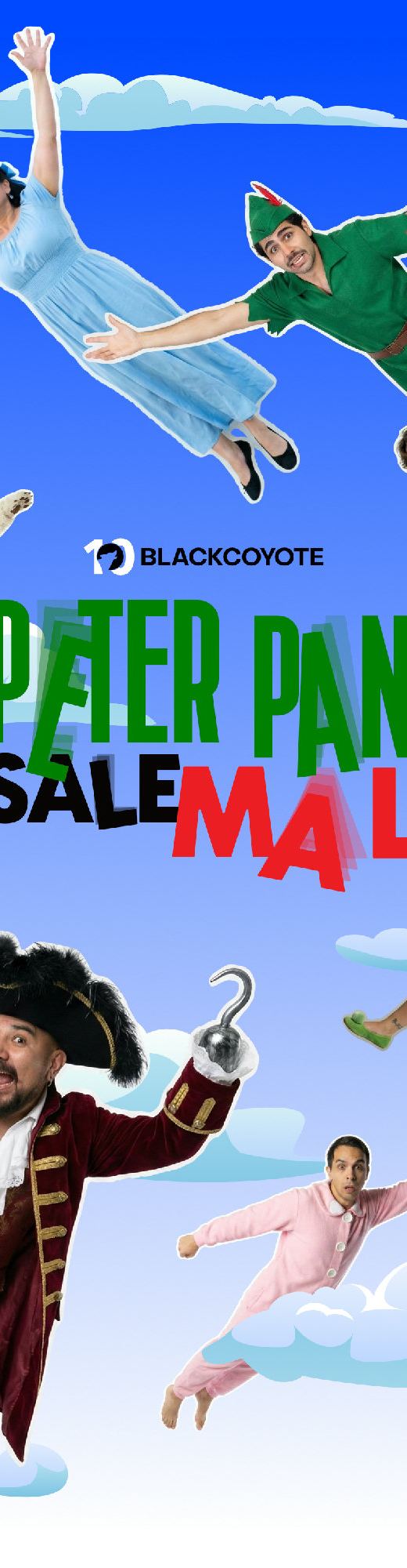 Afiche de Peter Pan Sale Mal